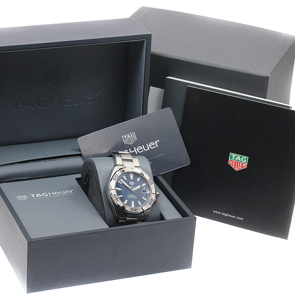 TAG HEUER Aqua Racer Caliber 5 WBD2112-0 Date Navy Dial Automatic Men's Watch_939555