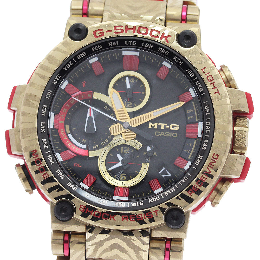 CASIO G shock MT-G MTG-B1000CX-4A Tiger Solar Powered Radio Men's Watch_939583
