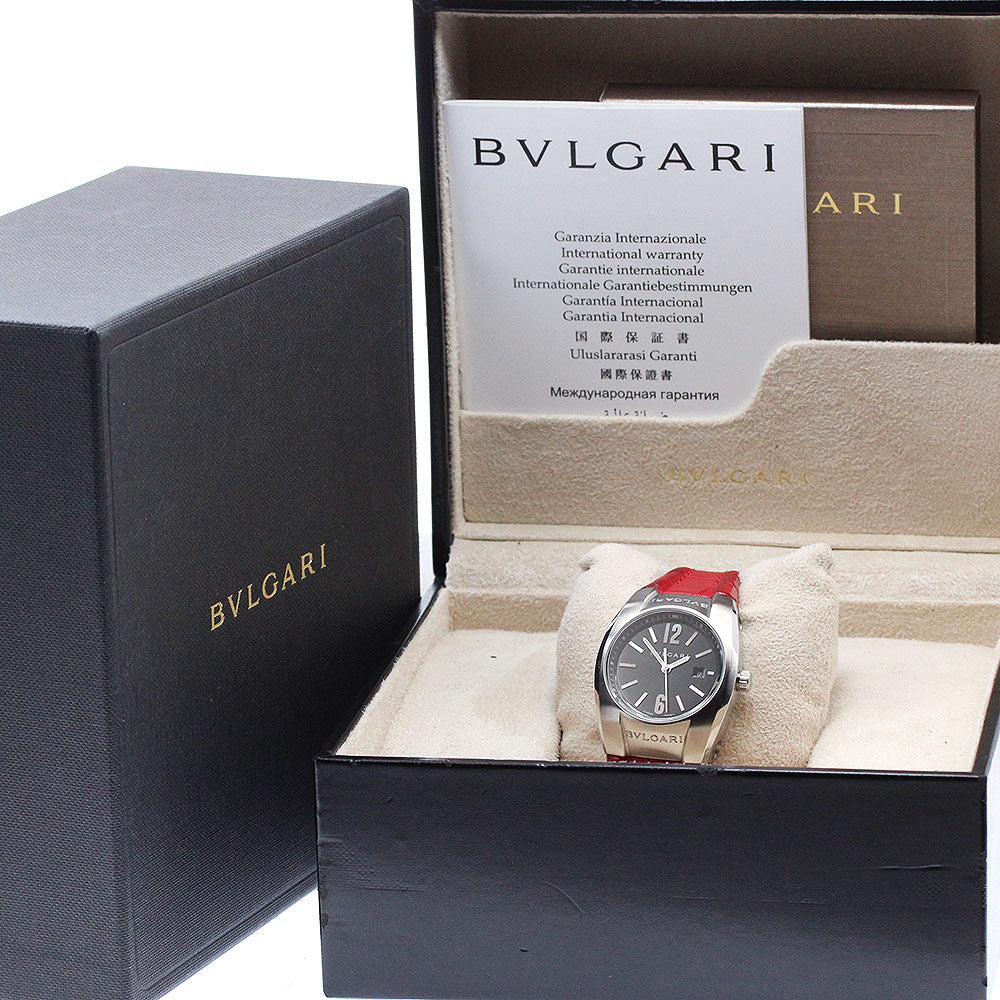 BVLGARI Elgon EG30S Date black Dial Quartz Ladies Watch_939596