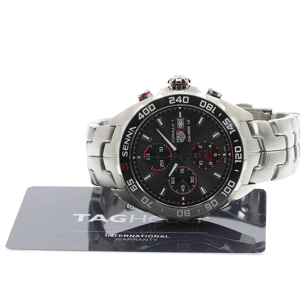 TAG HEUER Formula 1 CAZ201D Date gray Dial Automatic Men's Watch_939602