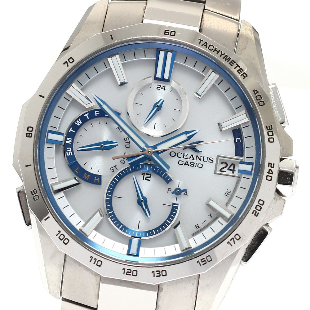 CASIO Oceanus Manta OCW-S4000F-7AJF Solar Powered Radio Men's Watch_939609