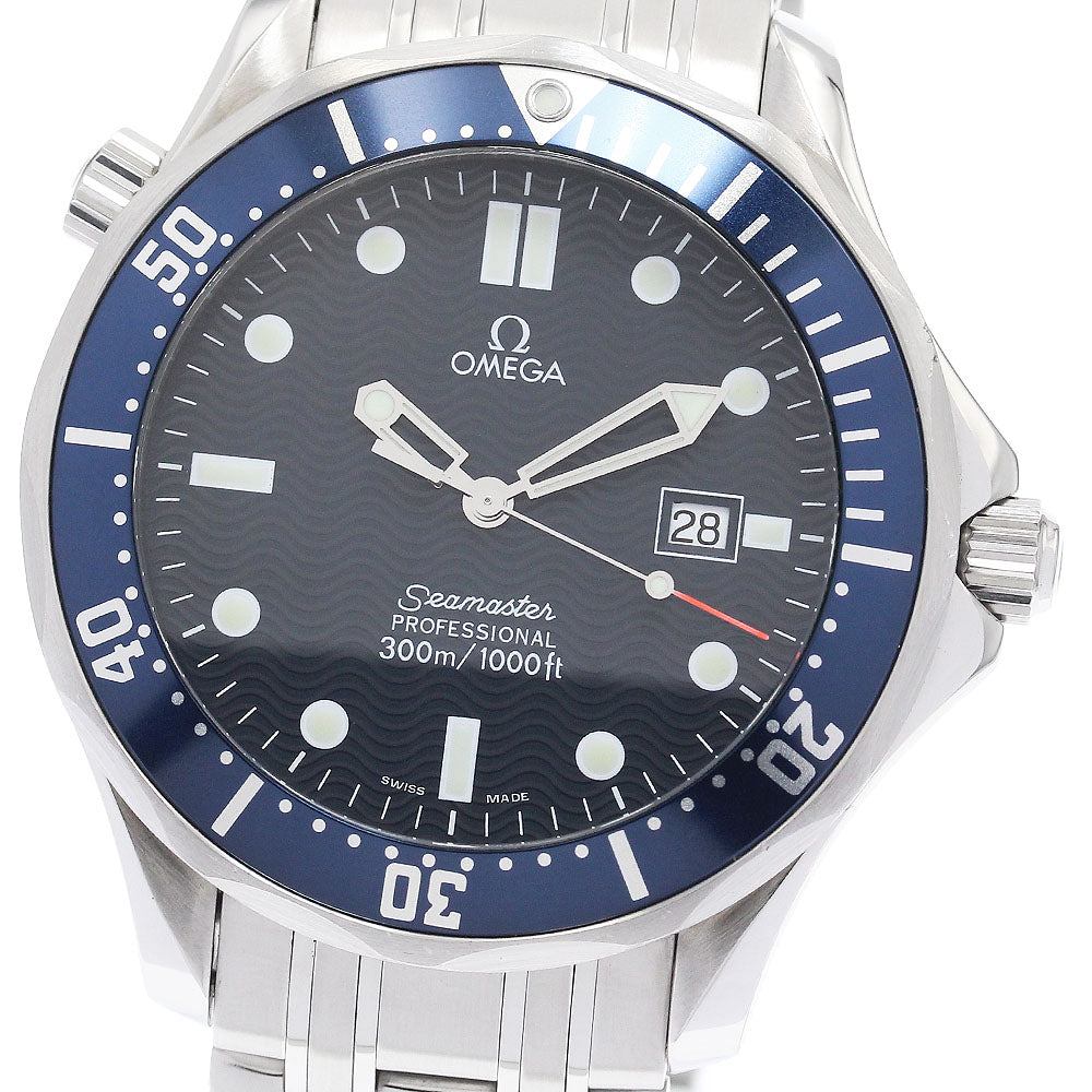 OMEGA Seamaster 300 2541.80 Date Navy Dial Quartz Men's Watch_939643