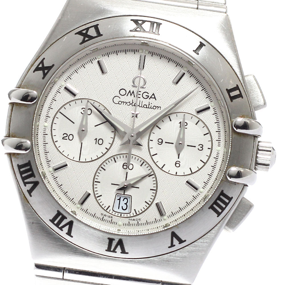 OMEGA Constellation 1542.30 Chronograph Date Silver Dial Quartz Men's_939654