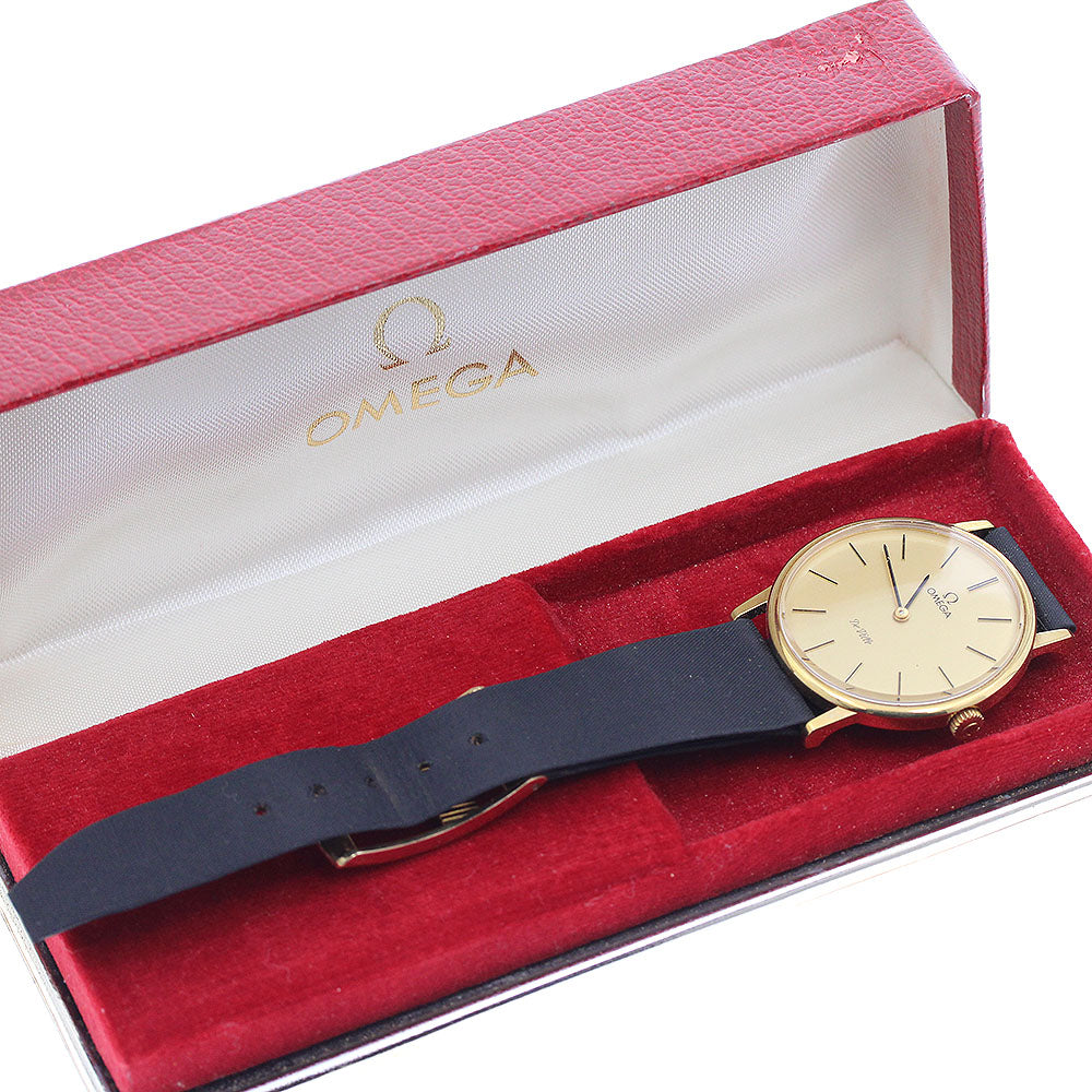 OMEGA De Ville 111.0140 Round Cal.625 Gold Dial Hand Winding Men's Watch_939656