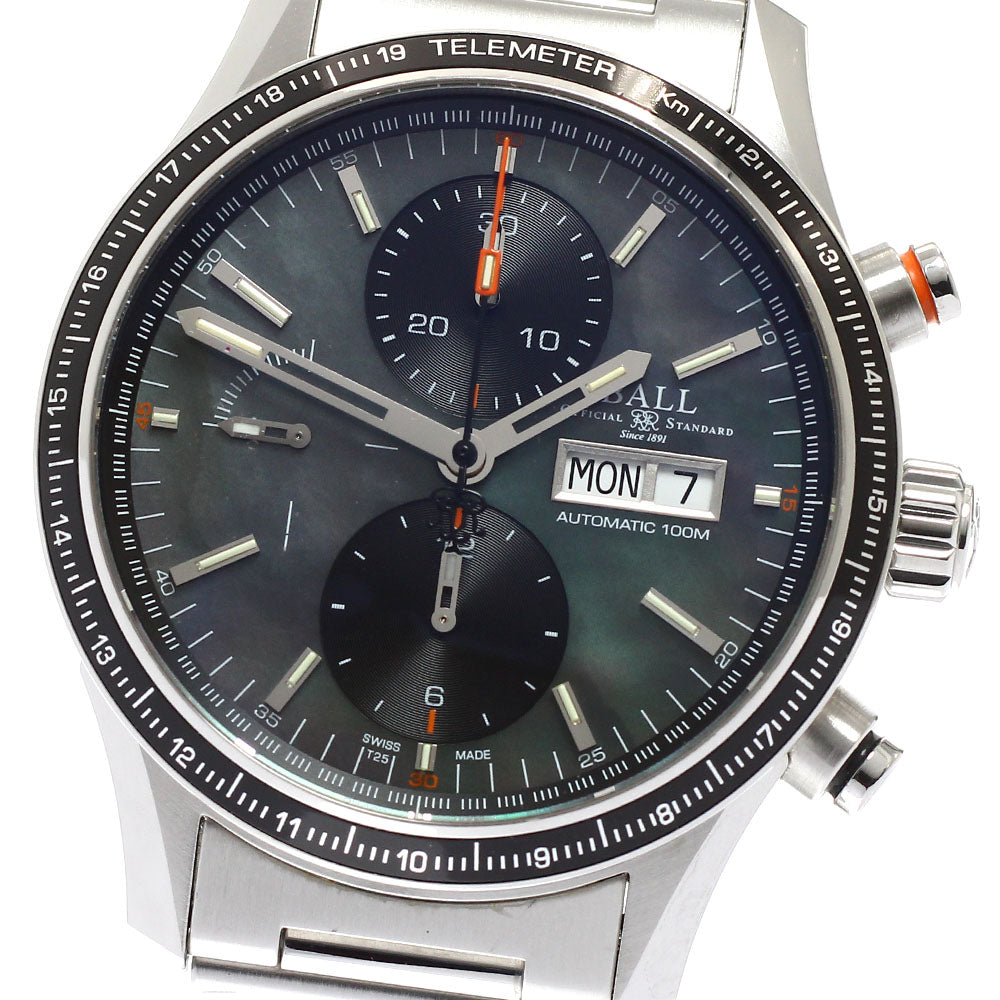 BALLWATCH Stokeman Storm Chaser Pro CM3090C Chronograph Black shell Dial Automatic Men's Watch_939666
