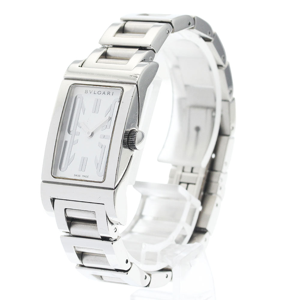 BVLGARI Rettangolo RT39S white Dial Quartz Ladies Watch_939672