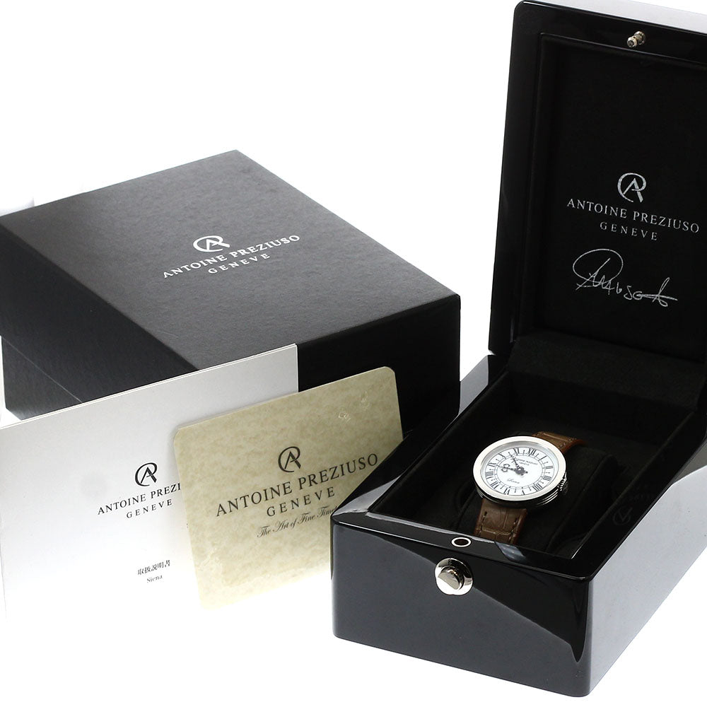 Antoine Preziuso Siena SISSM.0402510S White shell Dial Automatic Boy's Watch_939676