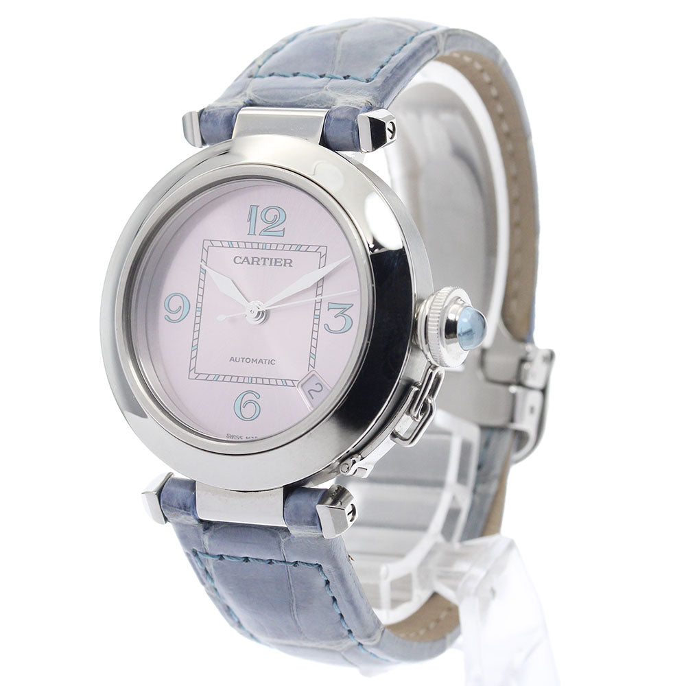 CARTIER Pasha C 2005 Christmas Limited Edition W3108199 Date pink Dial Automatic Boy's Watch_939690