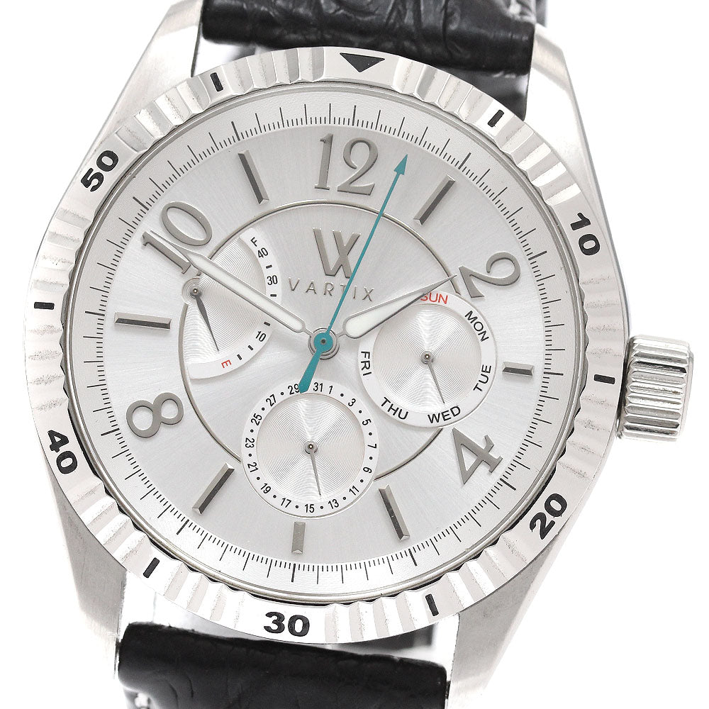 VARTIX ALIVE G704 WA3VN Day-Date Power Reserve Silver Dial Automatic Men's Watch_939720