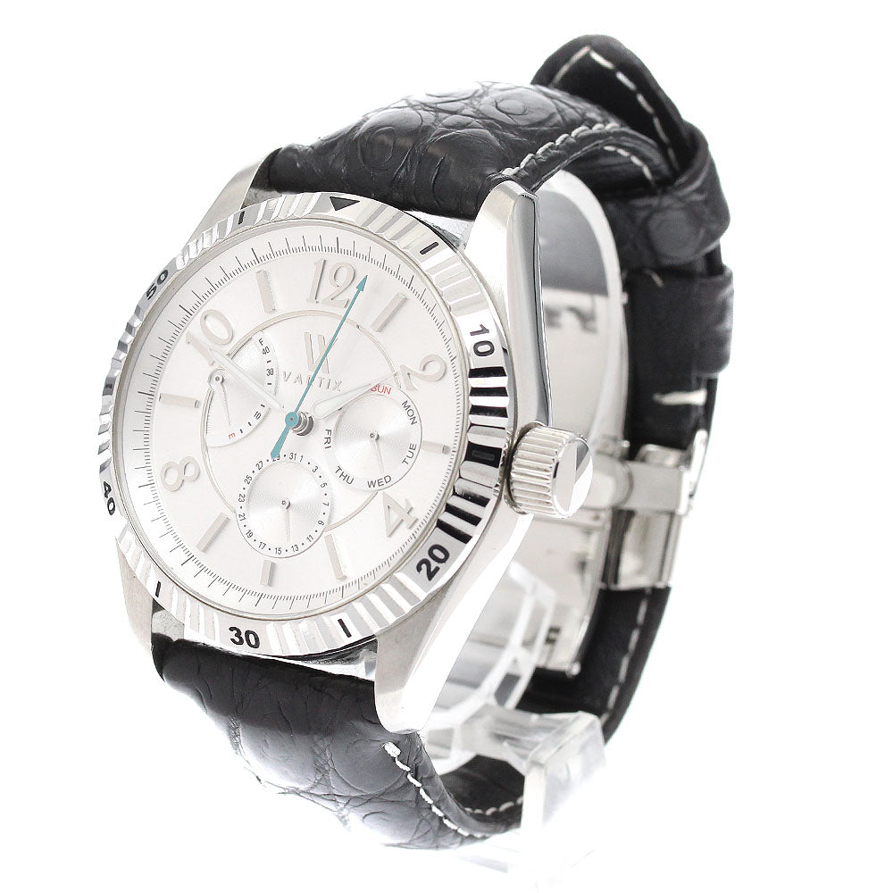 VARTIX ALIVE G704 WA3VN Day-Date Power Reserve Silver Dial Automatic Men's Watch_939720
