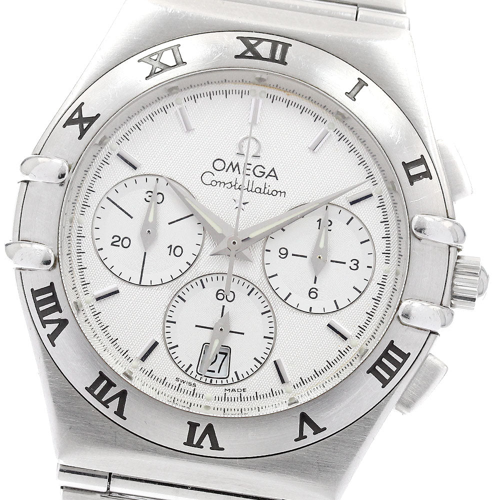 OMEGA Constellation 1542.30 Chronograph Date Silver Dial Quartz Men's_939735