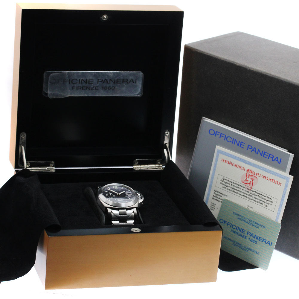 PANERAI Luminor Marina PAM00091 Date gray Dial Automatic Men's Watch_939747