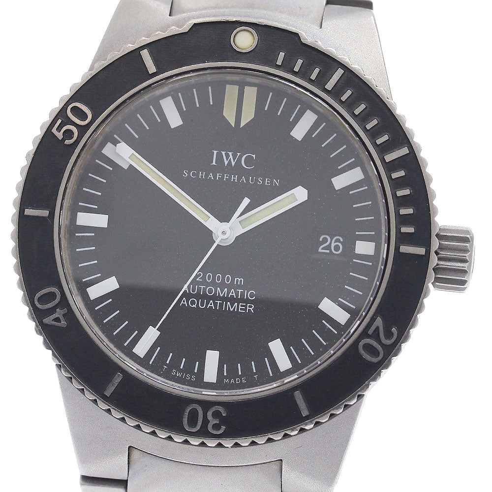 IWC SCHAFFHAUSEN GST aqua timer IW353601 Date Automatic Men's Watch_939753