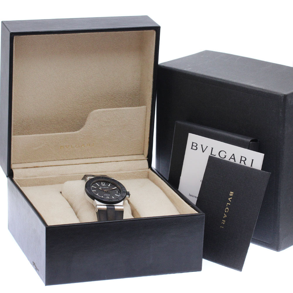 BVLGARI Diagono DG35SV Date black Dial Automatic Men's Watch_939774