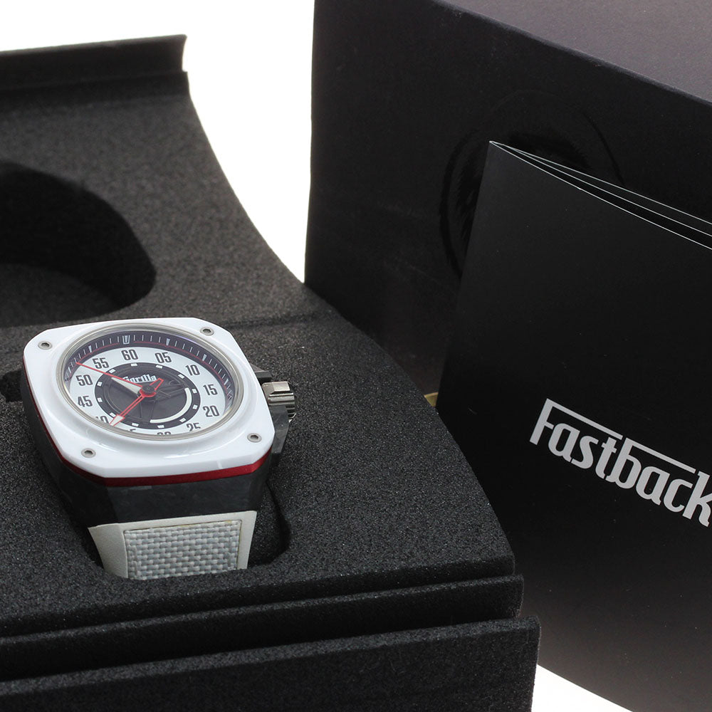 Gorilla Fastback RS FBY2.1 White / Black Dial Automatic Men's Watch_939776
