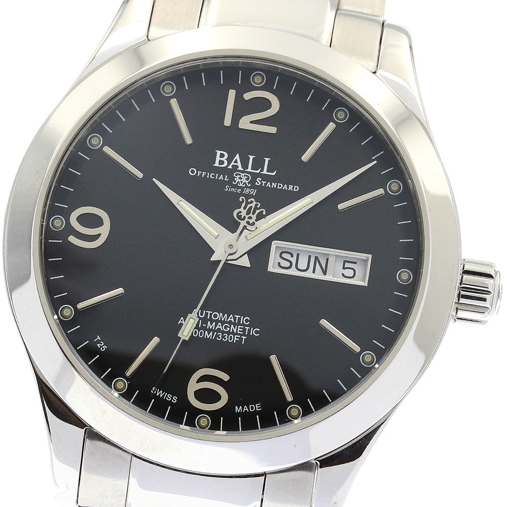 BALL WATCH Engineer 3 Ohio NM9126C-S14J-BK Day date Automatic Men's Watch_939779