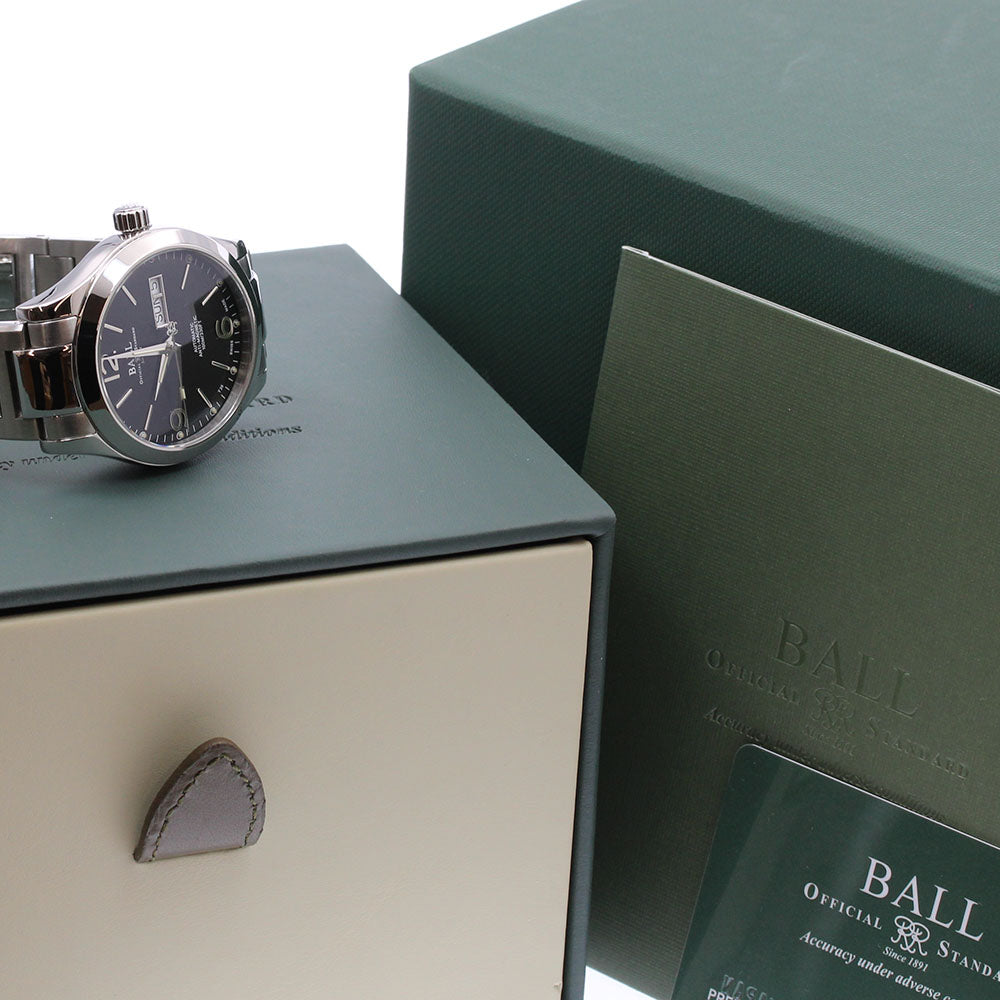BALL WATCH Engineer 3 Ohio NM9126C-S14J-BK Day date Automatic Men's Watch_939779