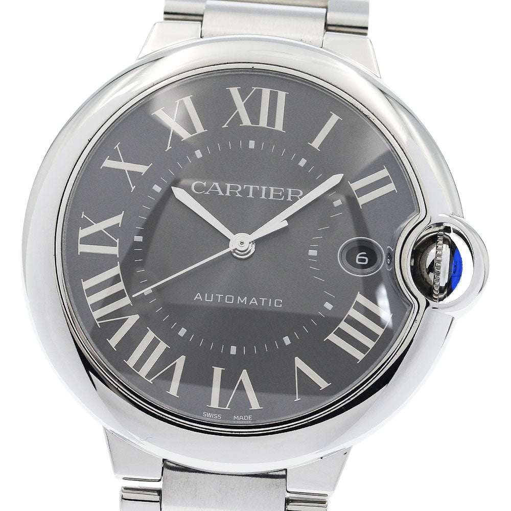 CARTIER Baron blue WSBB0060 Date gray Dial Automatic Men's Watch_939785
