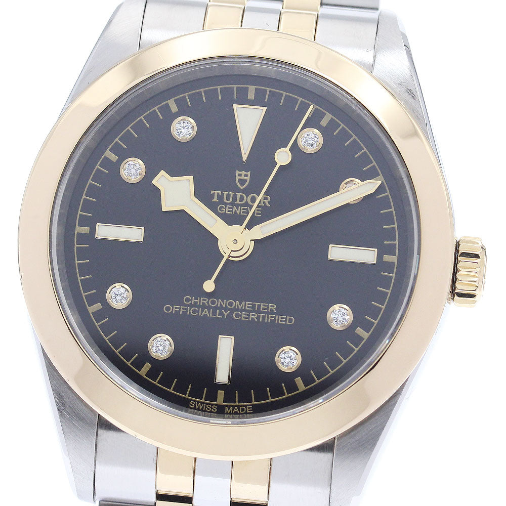 TUDOR Black Bay 39 79663 8P diamond YG2 tone Automatic Men's Watch_939786