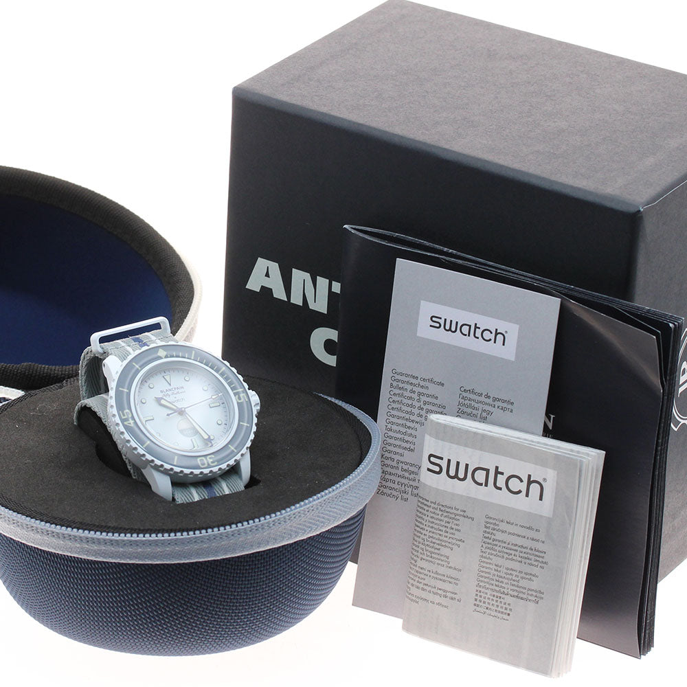 Blancpain Swatch x Blancpain S035S100 Fifty Fathoms Automatic Men's Watch_939787