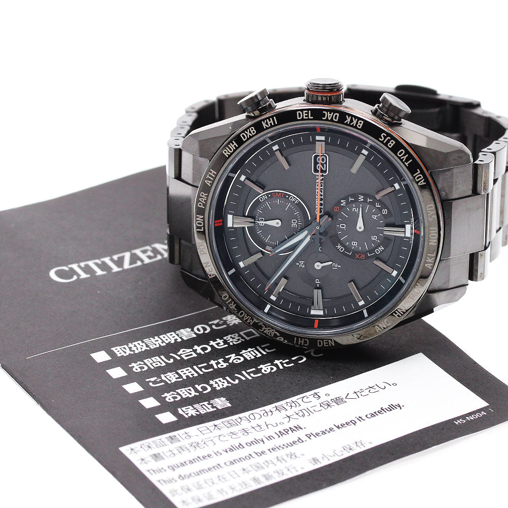 CITIZEN Actline Black Titanium H800-T025871/AT8185-62E Eco Drive SPR Mens_939790