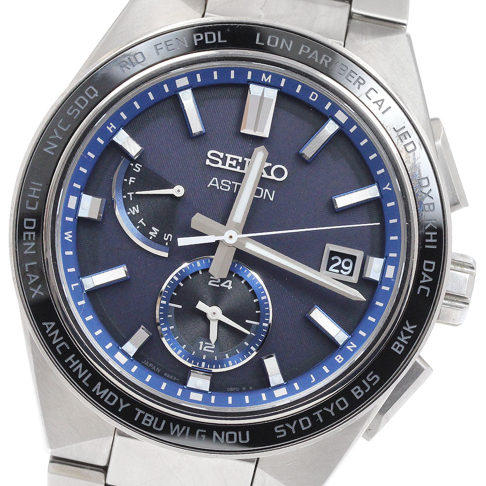 SEIKO Astron Nexter SBXY051/8B63-0BD0 Solar Powered Radio Men's Watch_939797