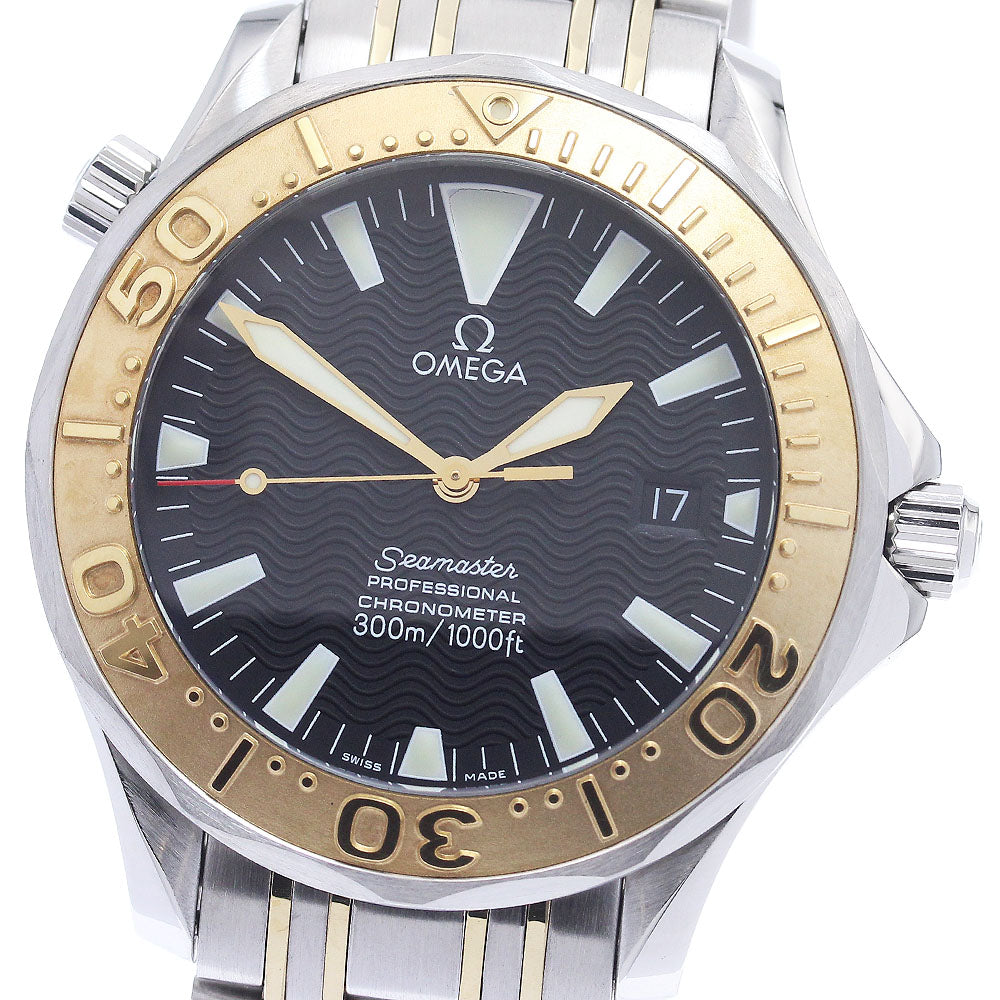 OMEGA Seamaster300 Professional 2453.50 Date black Dial Automatic Boy's_939800