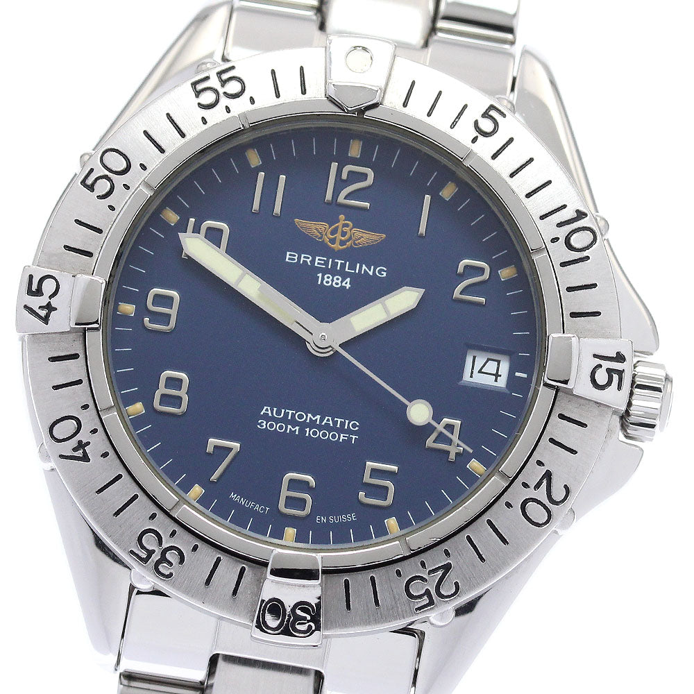 BREITLING Colt A17035 Date Navy Dial Automatic Men's Watch_939812