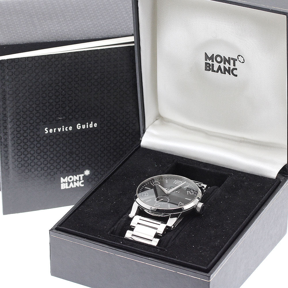 MONTBLANC Time walker 7050 Big date black Dial Automatic Men's Watch_939823