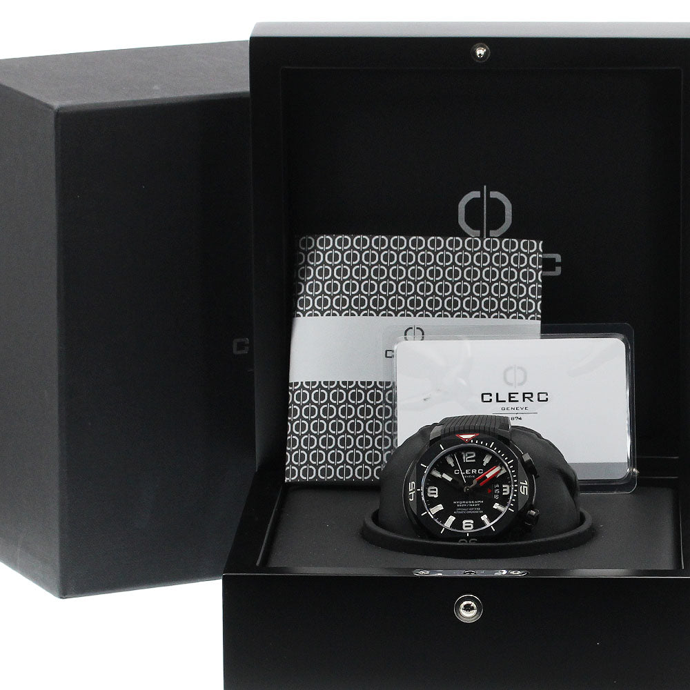 CLERC Hydro scuff H1-4R.2.5 Date Black Dial Automatic Men's Watch_939828