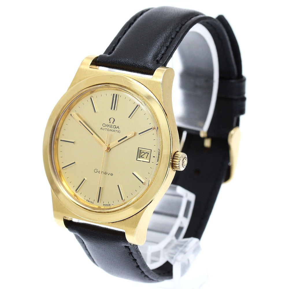 OMEGA Geneve 166.0168 Date Cal.1012 gold Dial Automatic Men's Watch_939836