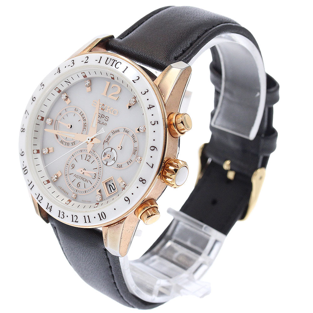 SEIKO Astron SBXC004/5X53-0AC0 11P diamond Solar Powered Radio Men's_939864