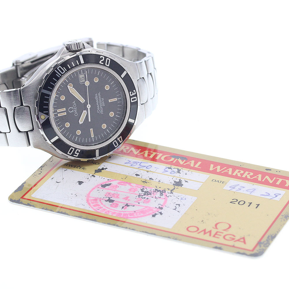 OMEGA Seamaster Professional 200M 2850.50 black Dial Quartz Men's Watch_939870