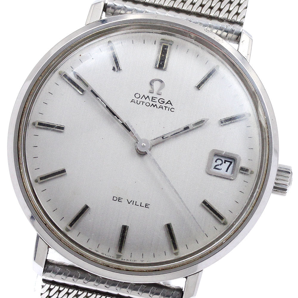 OMEGA De Ville 166.033 Date vintage Silver Dial Automatic Men's Watch_939920