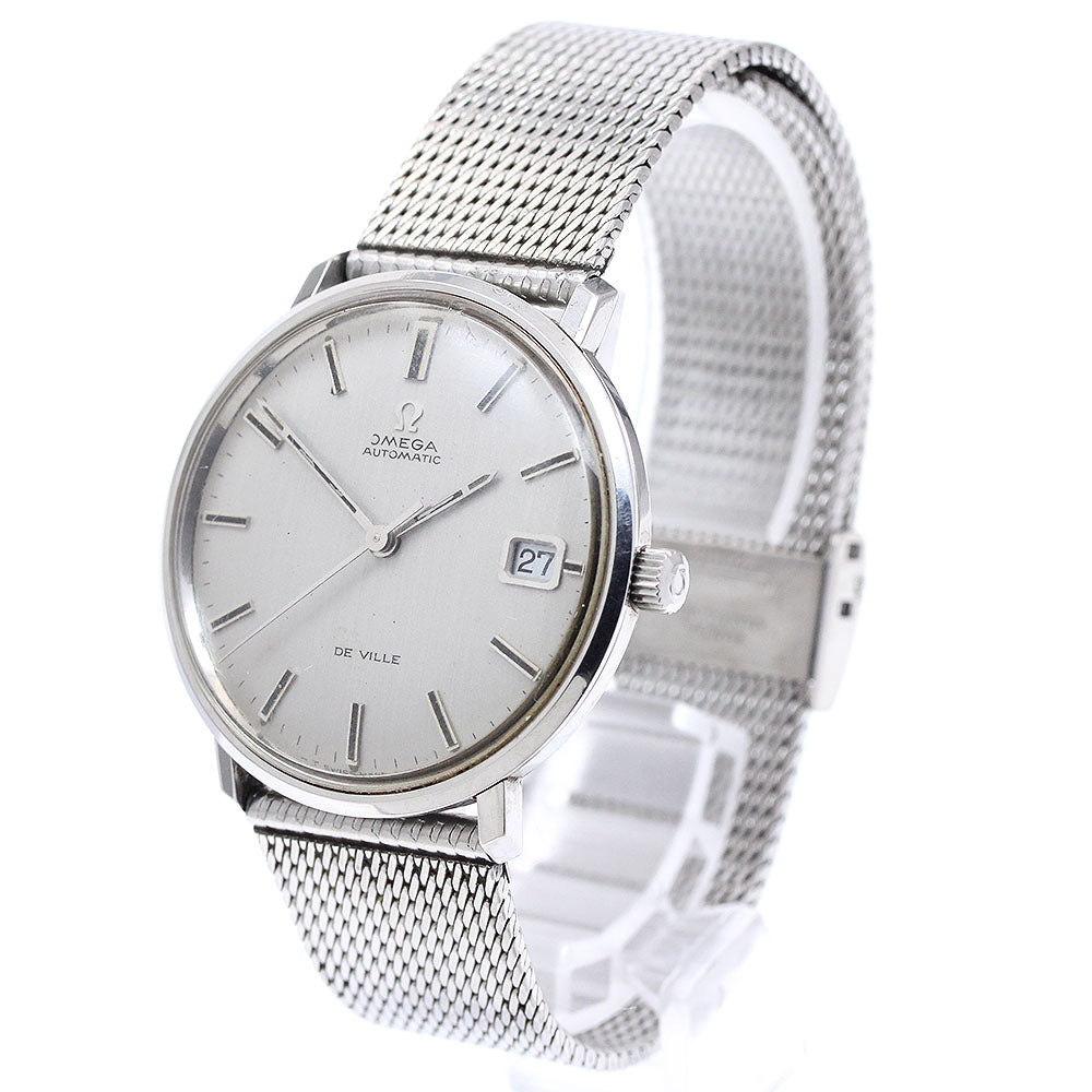 OMEGA De Ville 166.033 Date vintage Silver Dial Automatic Men's Watch_939920