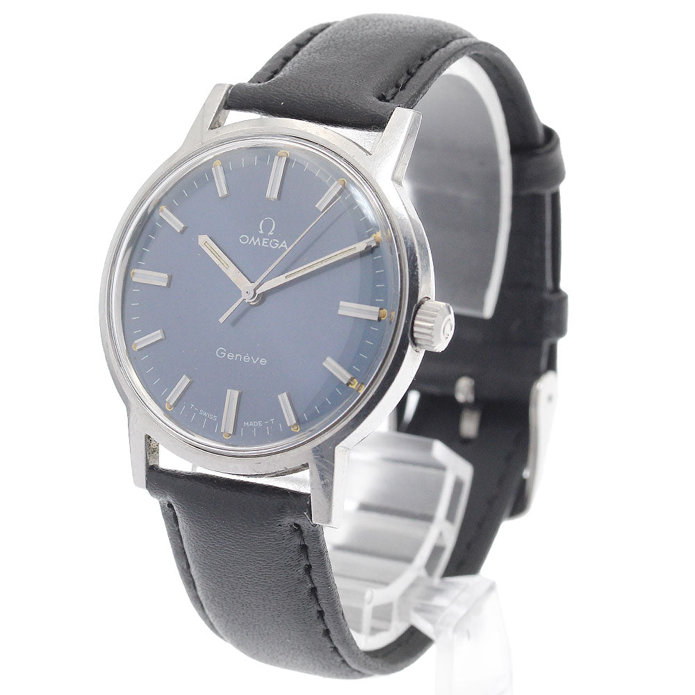 OMEGA Geneve 135.070 Cal.601 Navy Dial Hand Winding Men's Watch_939942