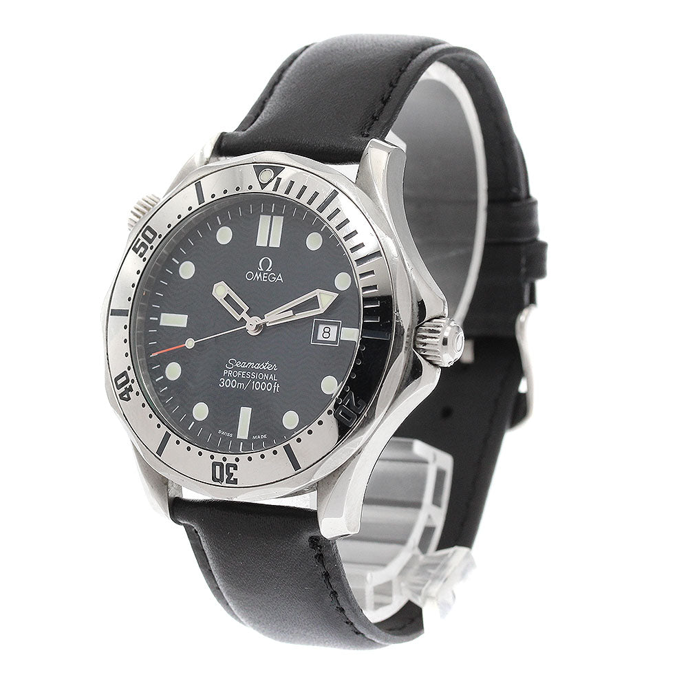 OMEGA Seamaster 300 2542.80 Date Navy Dial Quartz Men's Watch_939971