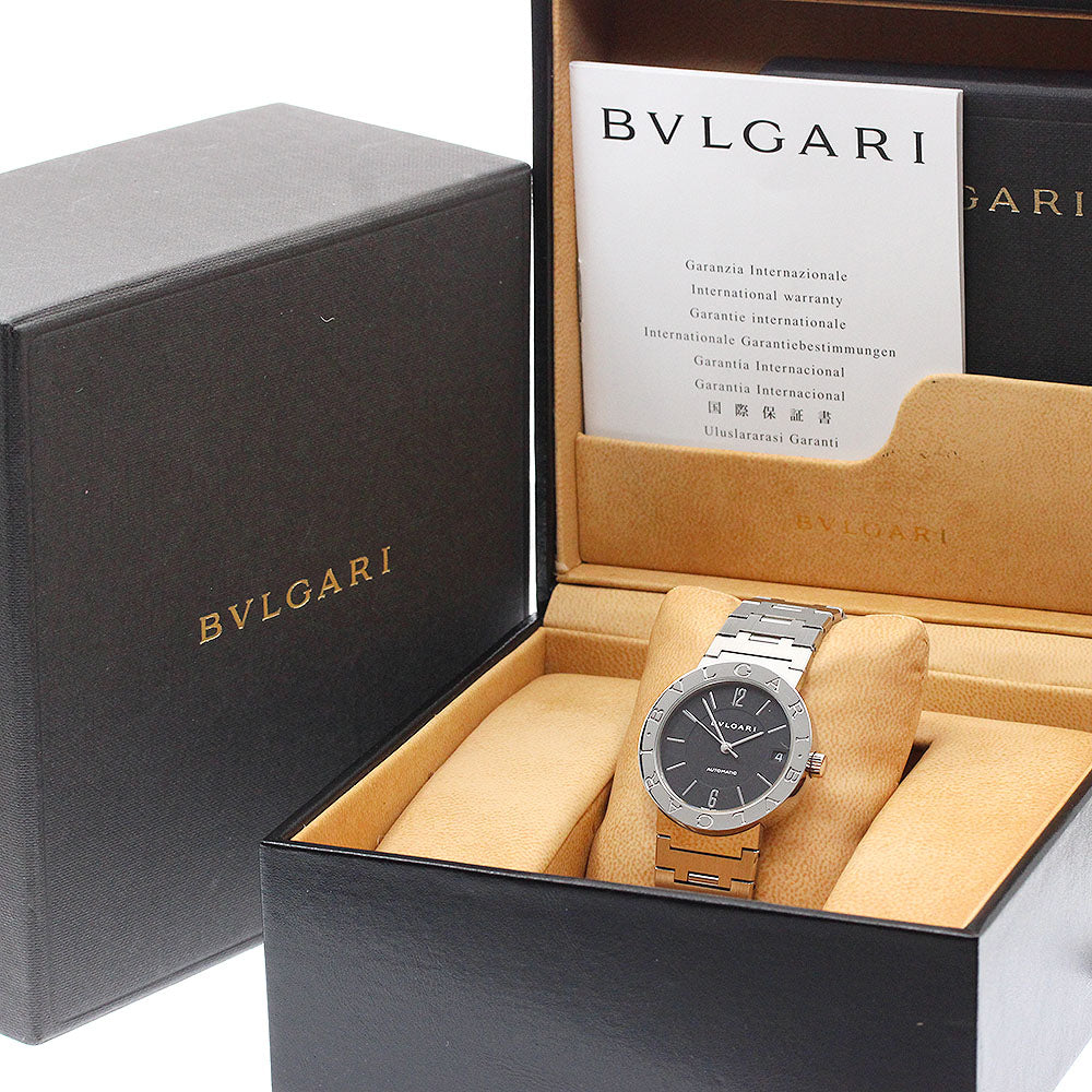 BVLGARI BVLGARIBVLGARI BB33SS Date Black Dial Automatic Men's Watch_940022