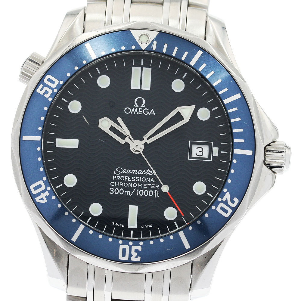 OMEGA Seamaster300 2531.80 Date Navy Dial Automatic Men's Watch_940037