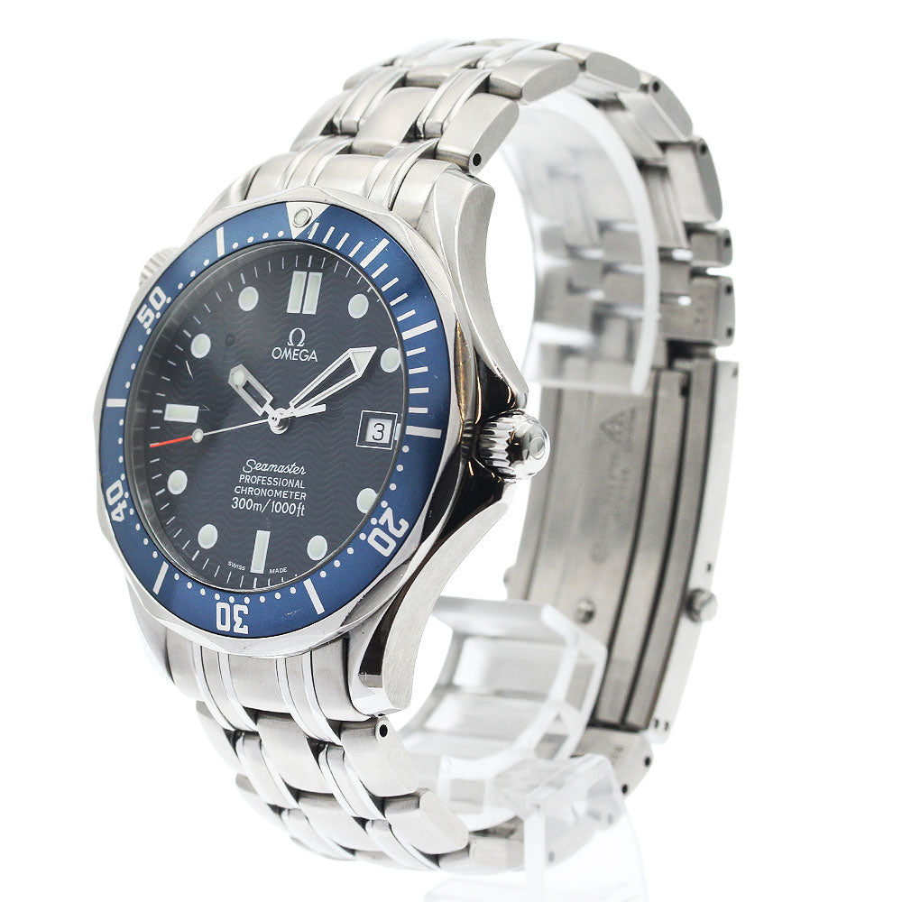 OMEGA Seamaster300 2531.80 Date Navy Dial Automatic Men's Watch_940037