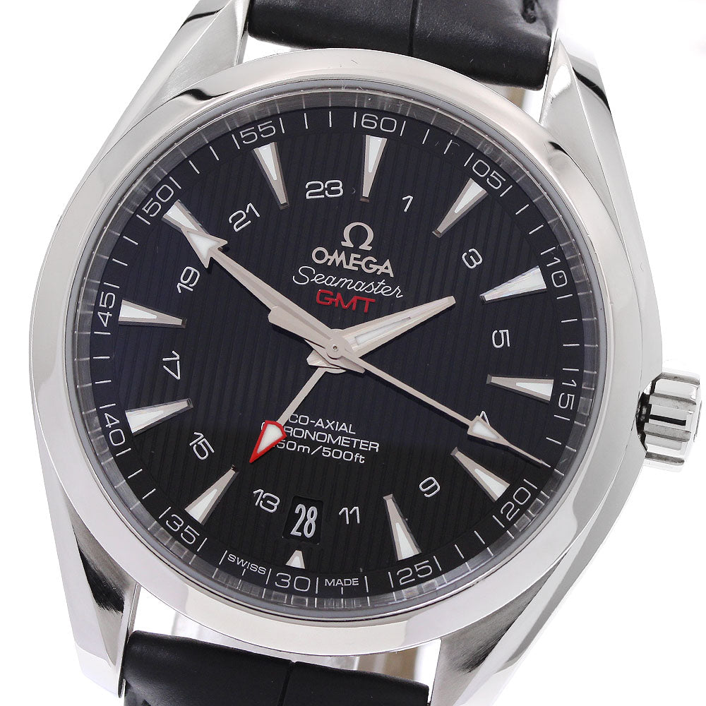 OMEGA Seamaster Aqua Terra 231.13.43.22.01.001 Co-Axial GMT black Dial Automatic Men's Watch_940045