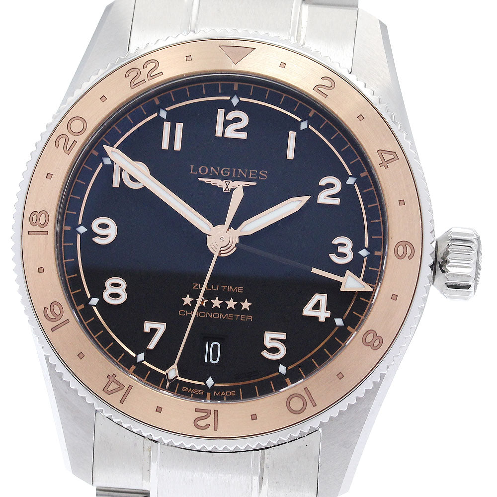 LONGINES Spirit Zulu Time 1925 L3.803.5 Black Dial Automatic Men's Watch_940047