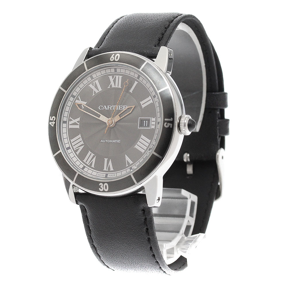 CARTIER Ronde Croisier de Cartier WSRN0003 Date Automatic Men's Watch_940054