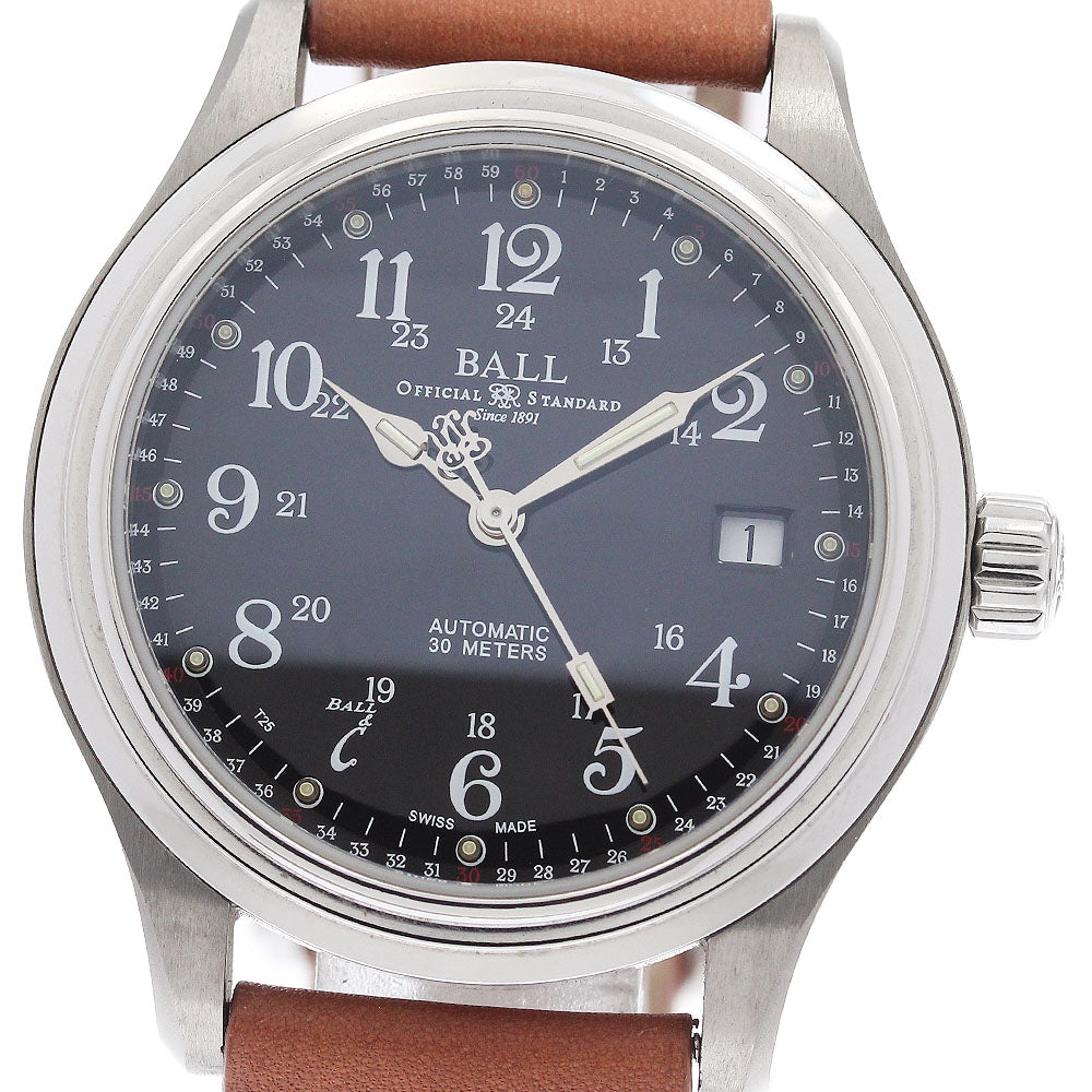BALLWATCH Train master NM1038D-L9J-BK Date Automatic Men's Watch_940063