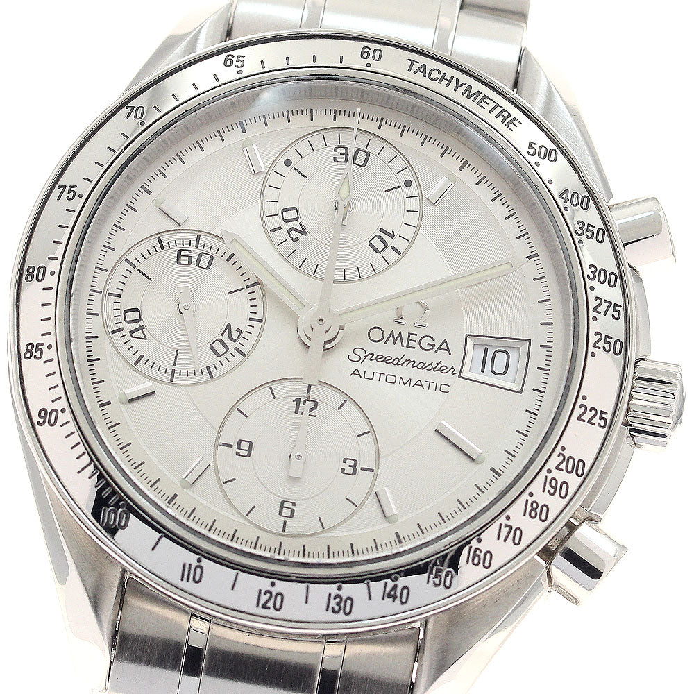 OMEGA Speedmaster 3513.30 Date Chronograph Silver Dial Automatic Men's _940077
