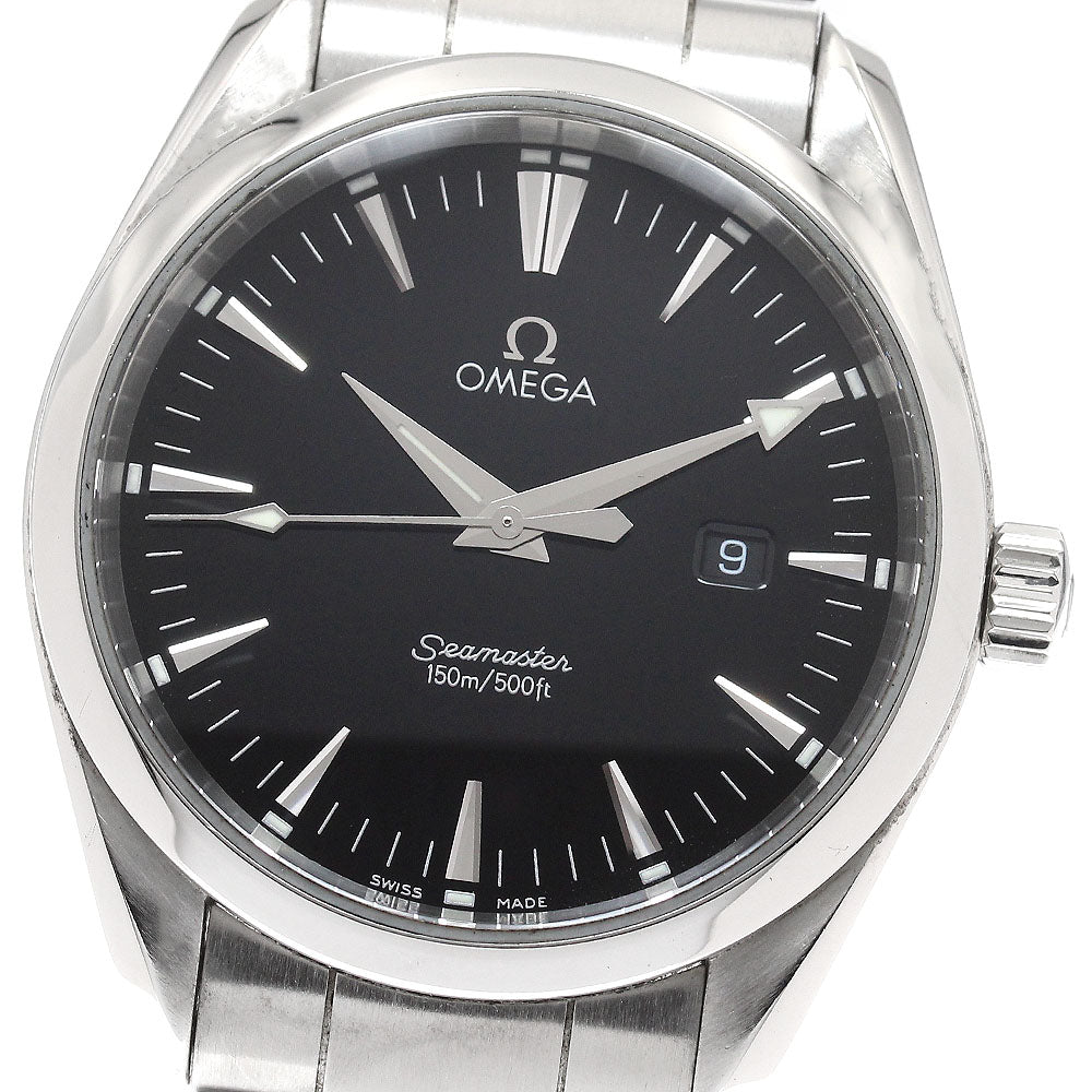 OMEGA Seamaster Aqua Terra 2517.50 Date Black Dial Quartz Men's Watch_940078