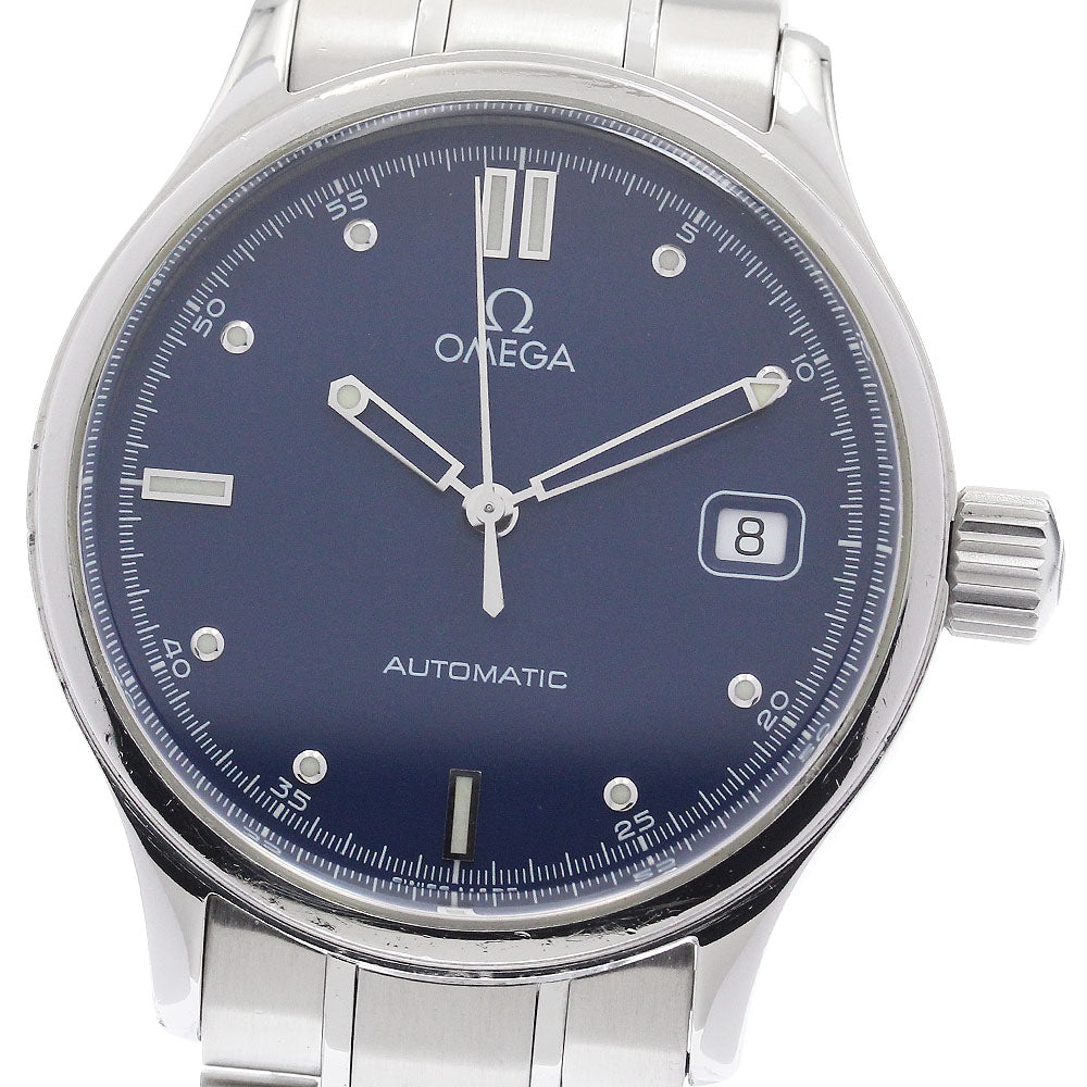 OMEGA Classic 5203.80 Date Navy Dial Automatic Men's Watch_940080