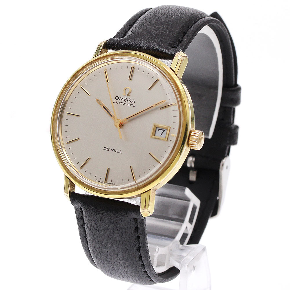 OMEGA De Ville 166.0086 Date cal.1002 Silver Dial Automatic Men's Watch_940096