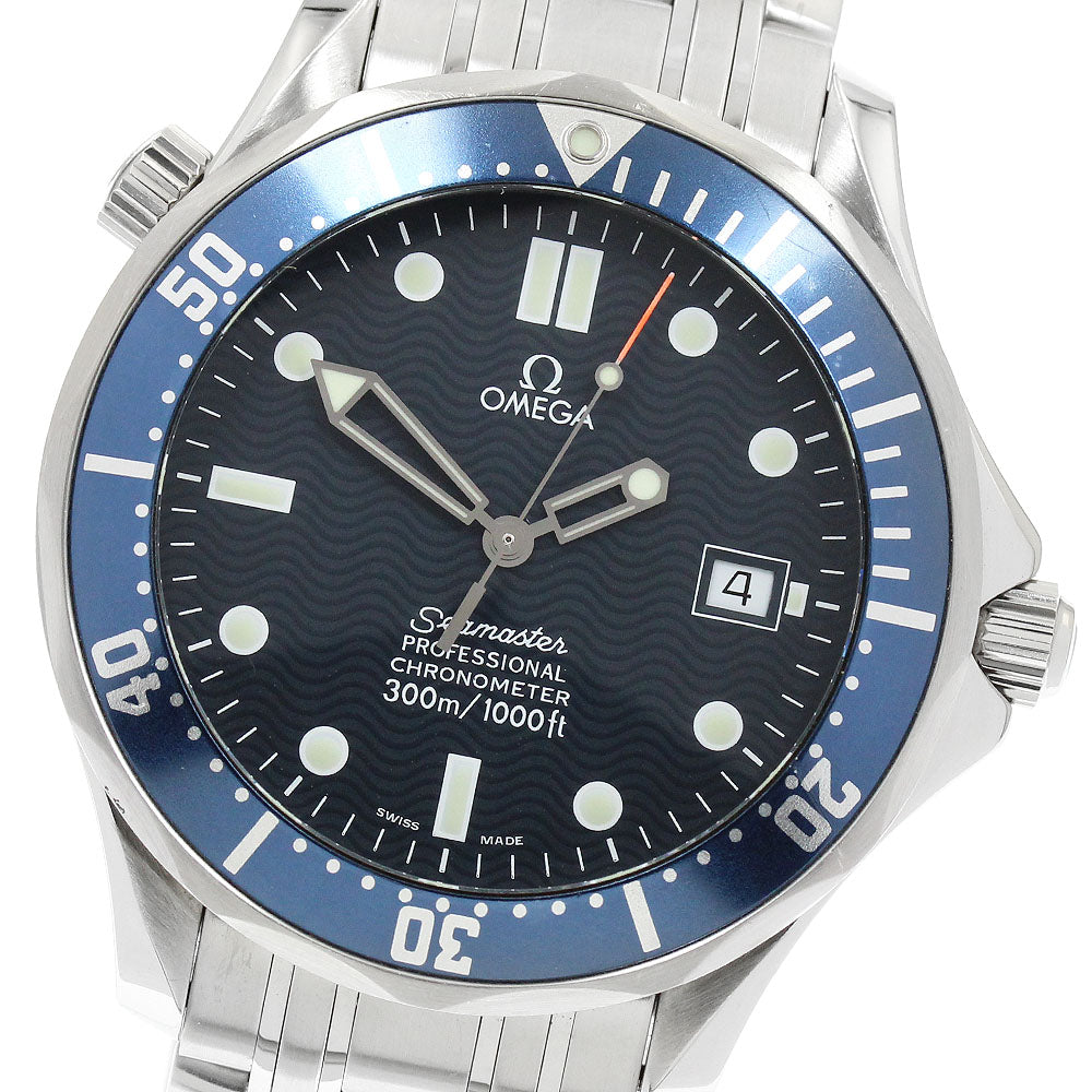 OMEGA Seamaster300 2531.80 Date Navy Dial Automatic Men's Watch_940105