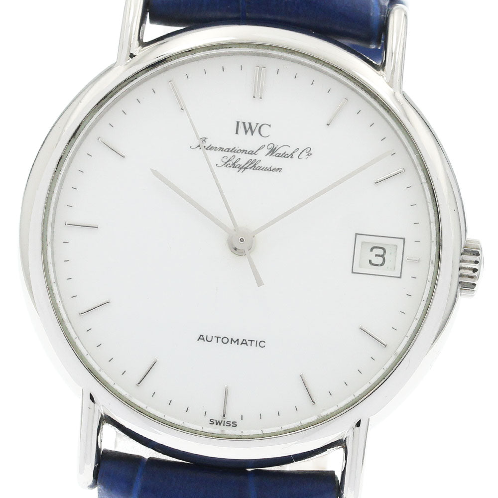 IWC SCHAFFHAUSEN Portofino IW351320 Date white Dial Automatic Men's Watch_940110